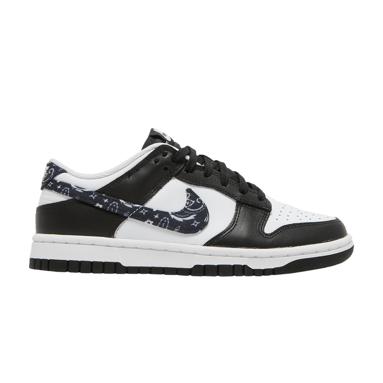 Nike Dunk Low Black Paisley W sneakers with black paisley print, 100% authentic with free shipping available in Australia