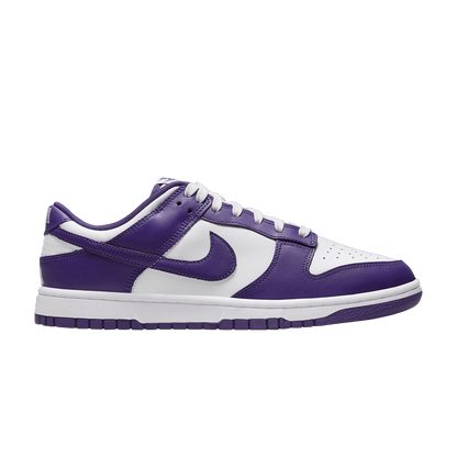Nike Dunk Low Court Purple sneakers in white and purple, authentic with fast shipping and cheap prices in Australia