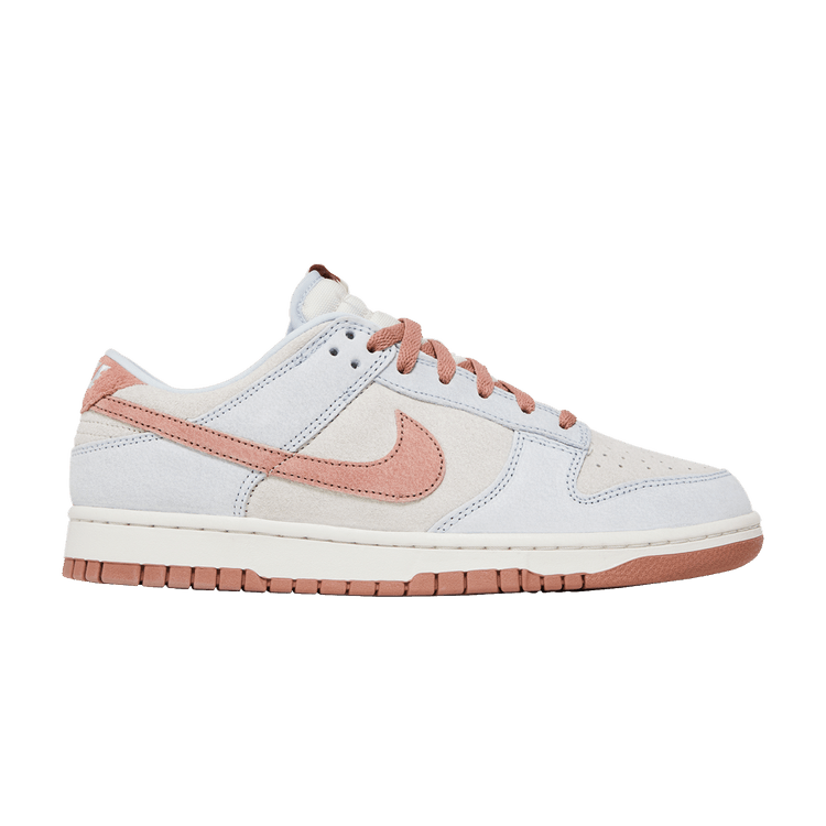 Nike Dunk Low Fossil Rose sneakers in suede pastel tones, authentic with fast shipping and cheap prices in Australia