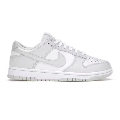 Nike Dunk Low Photon Dust women’s sneakers in light grey and white leather
