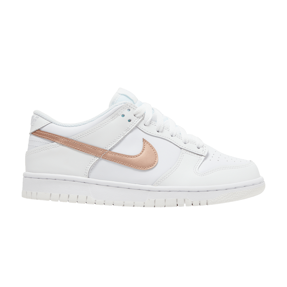 Nike Dunk Low White Metallic Red Bronze GS kids’ sneakers, authentic with fast shipping and cheap prices in Australia