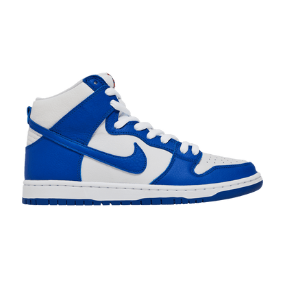Nike SB Dunk High Kentucky sneakers in varsity blue and white, 100% authentic with free shipping available in Australia